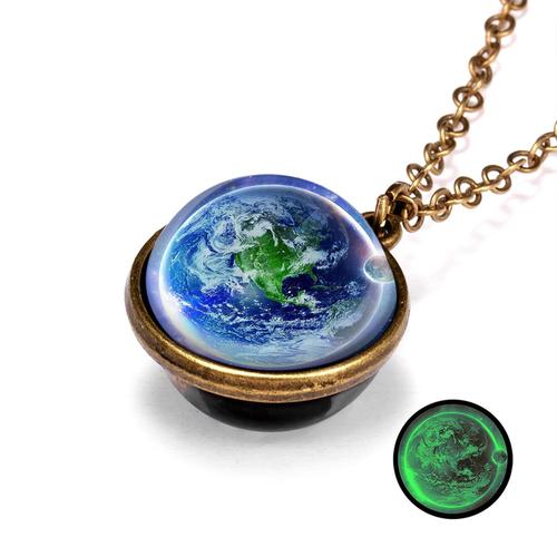 12 Double sided and Double sized Galaxy Pendant Necklaces. Great for Kids Partys - Image 7
