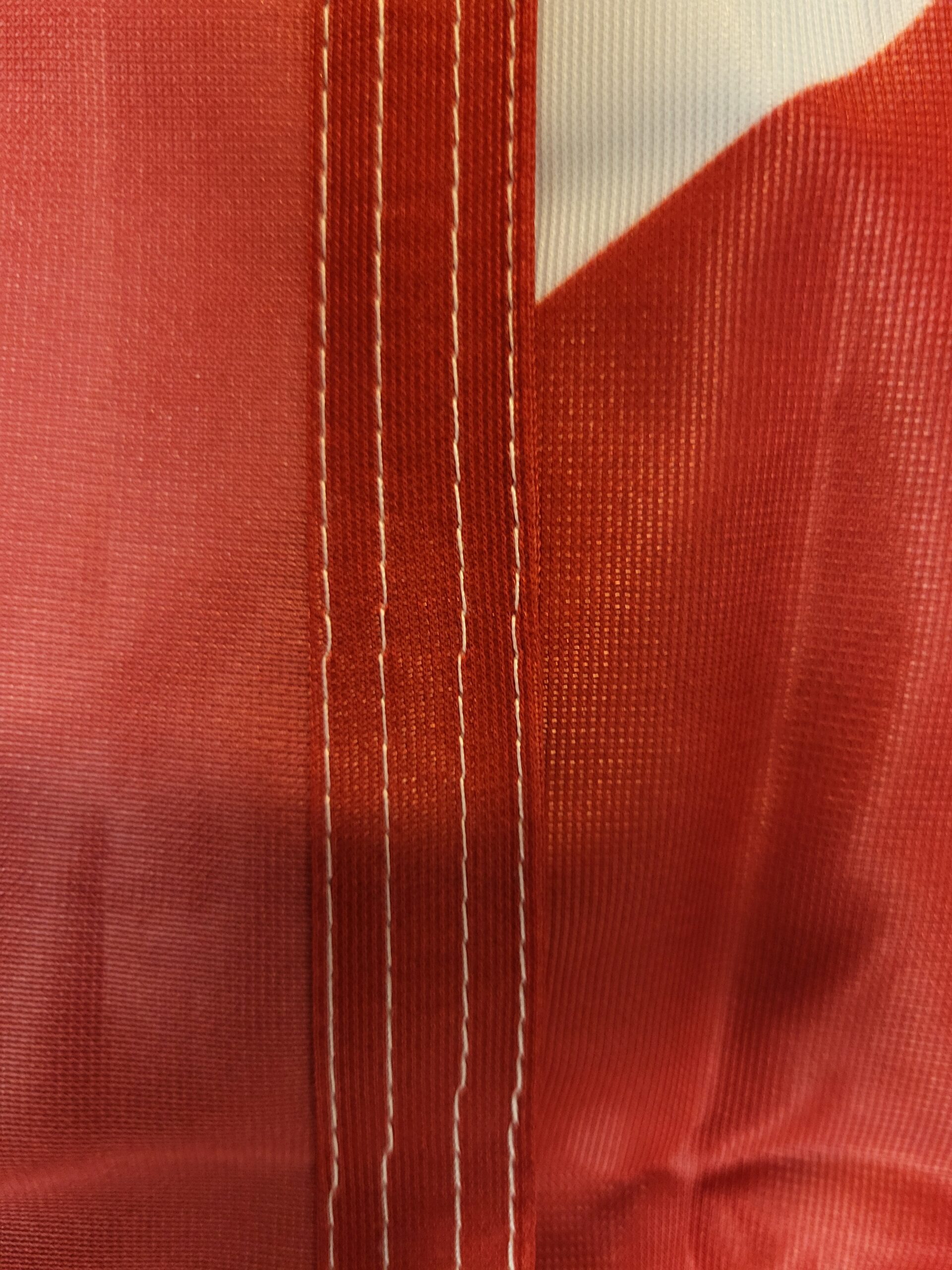 For the Love of Canada Canadian Flag ( 2 ft. x 3ft.) 4 Stitched and also Crossed Stitched at ends Made in CANADA. - Image 3