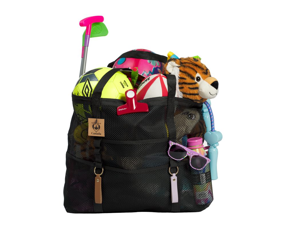 Large Mesh Beach Bag " FREE" BEACH BALL - Image 9