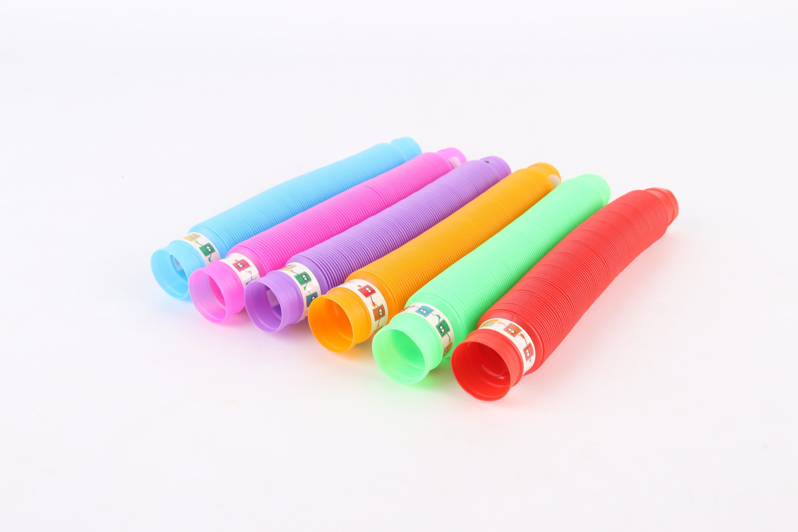Pop Tubes. Get Ready for CANADA DAY!!! Tons of Fun Stretch wides with 3 different LED Flashes ( Package of 6 ) - Image 6