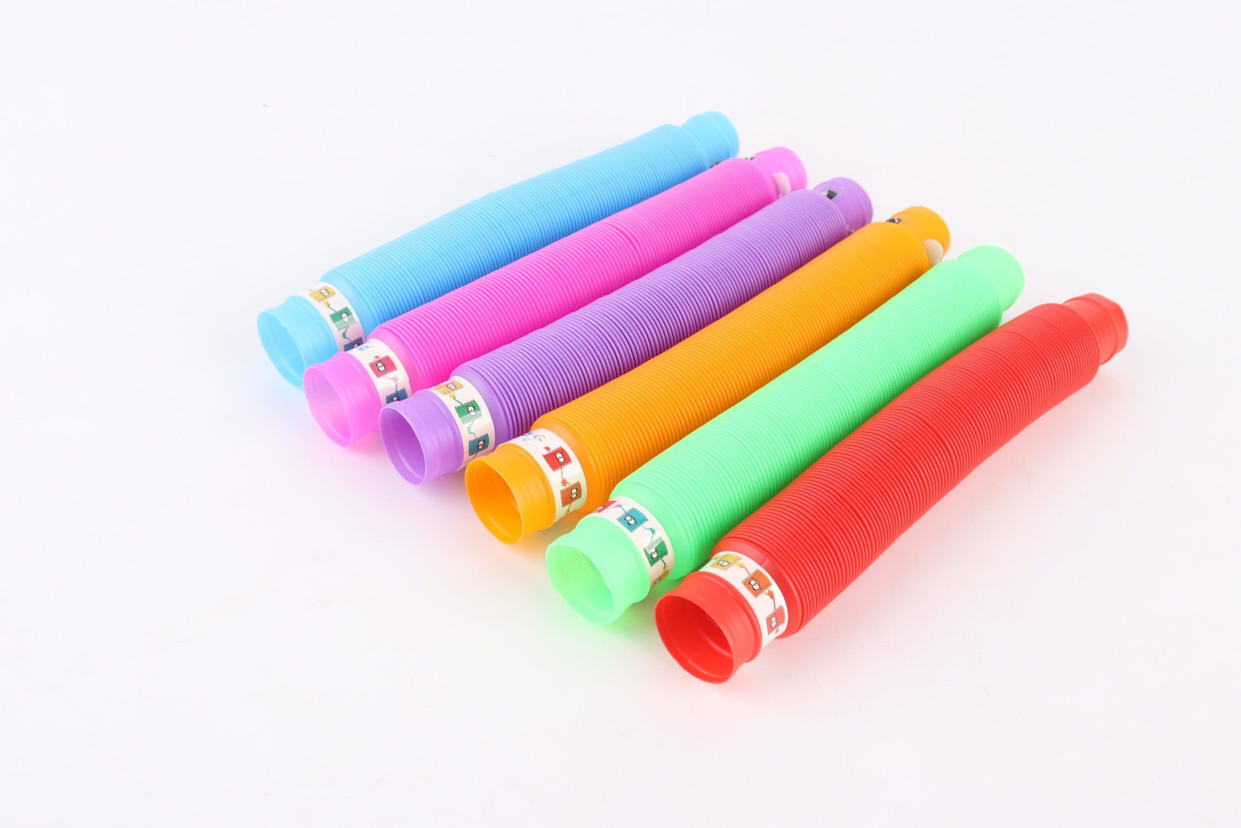 Pop Tubes. Get Ready for CANADA DAY!!! Tons of Fun Stretch wides with 3 different LED Flashes ( Package of 6 ) - Image 3