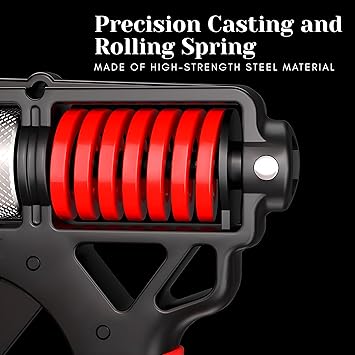 Grip Strength Trainer, Adjustable 20–265 lbs (10–120 kg) Hand Grip Strengthener & Forearm Exerciser – Grip Trainer for Finger Strength, Wrist Workout & Overall Grip Strength Improvement - Image 3