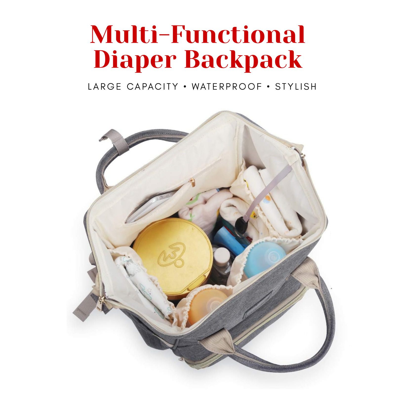 Baby Backpack Carrying Bag or Great for a Kids Lunch Bag. by " For the Love of Canada" - Image 3